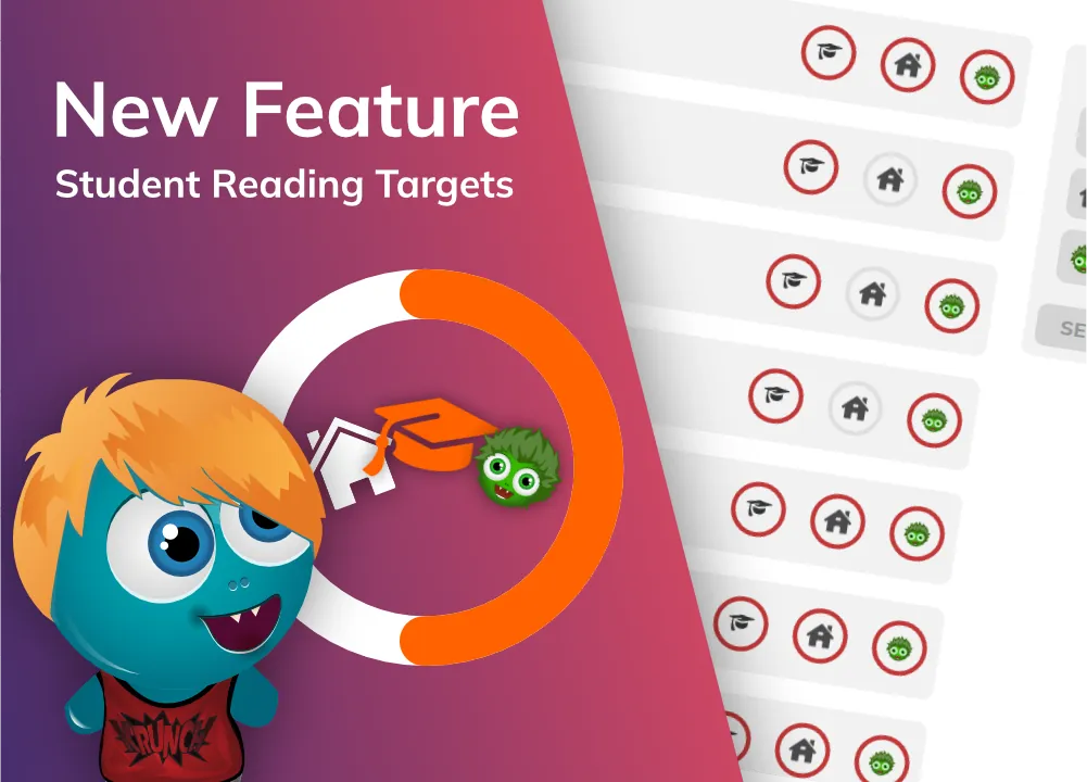 New feature: pupil reading targets